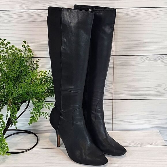 White House Black Market Shoes - White House Black Market Coralie Knee High Boots - Black Womens Size 9m
